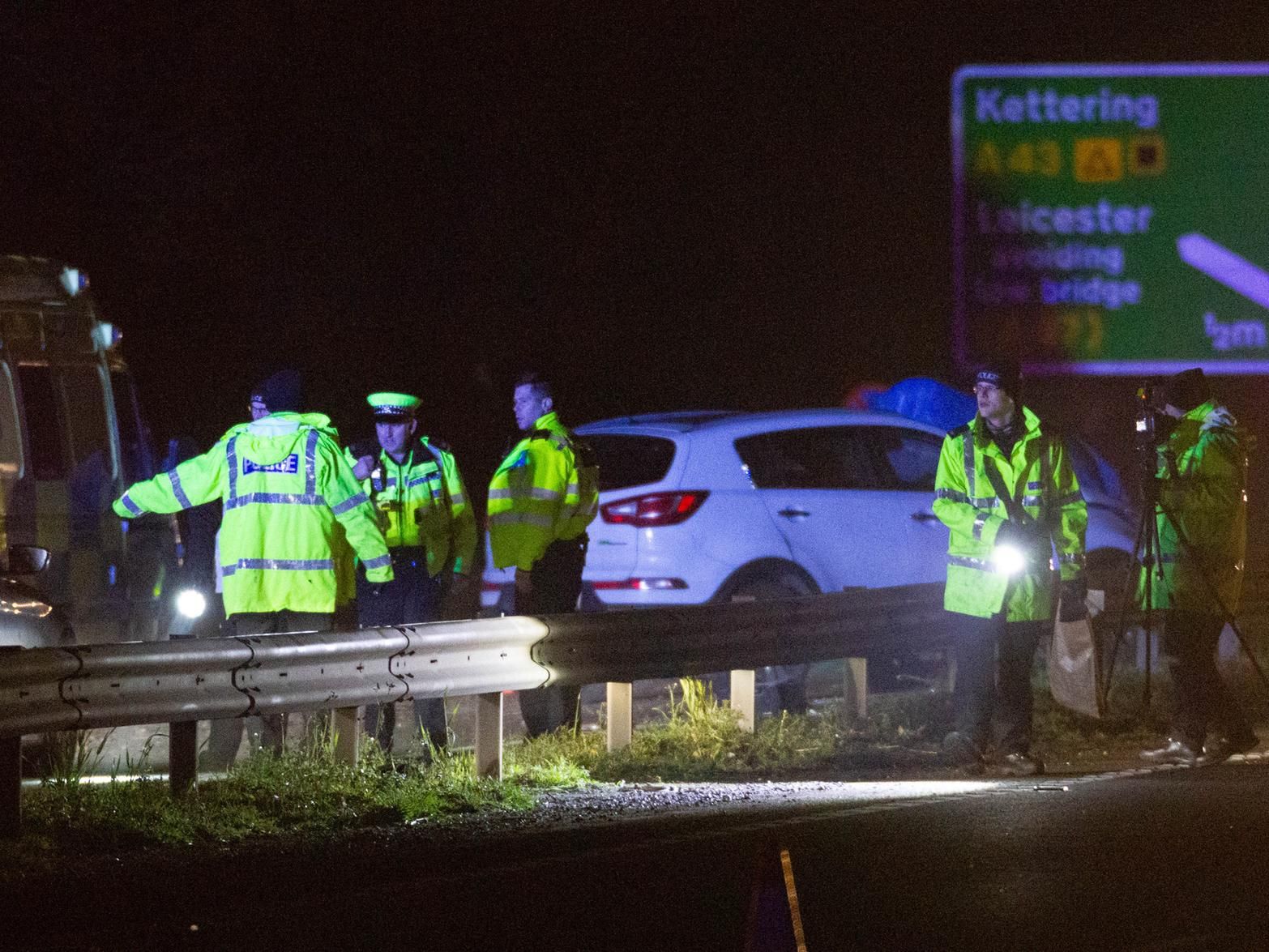 A1 closed at Stamford in both directions after serious crash